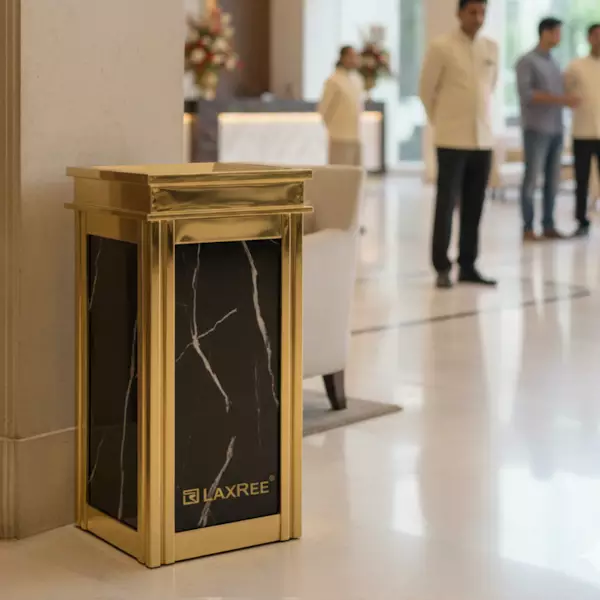 Lobby Dustbin - LaxRee Lobby Amenities