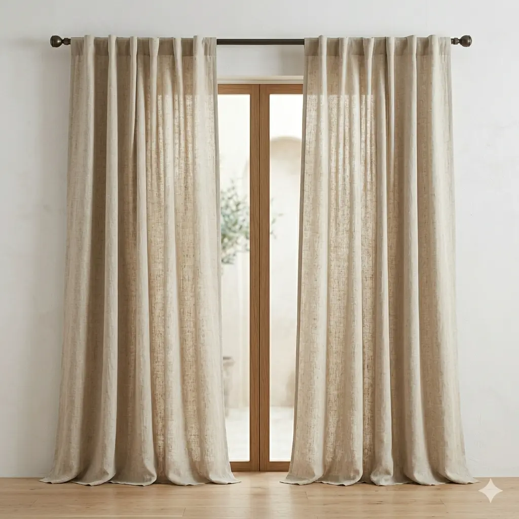 Botanical Eyelet Curtain
