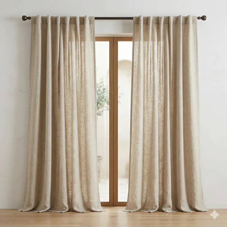 DDecor designer curtains and window drapes at Uniq Decor showroom Udaipur