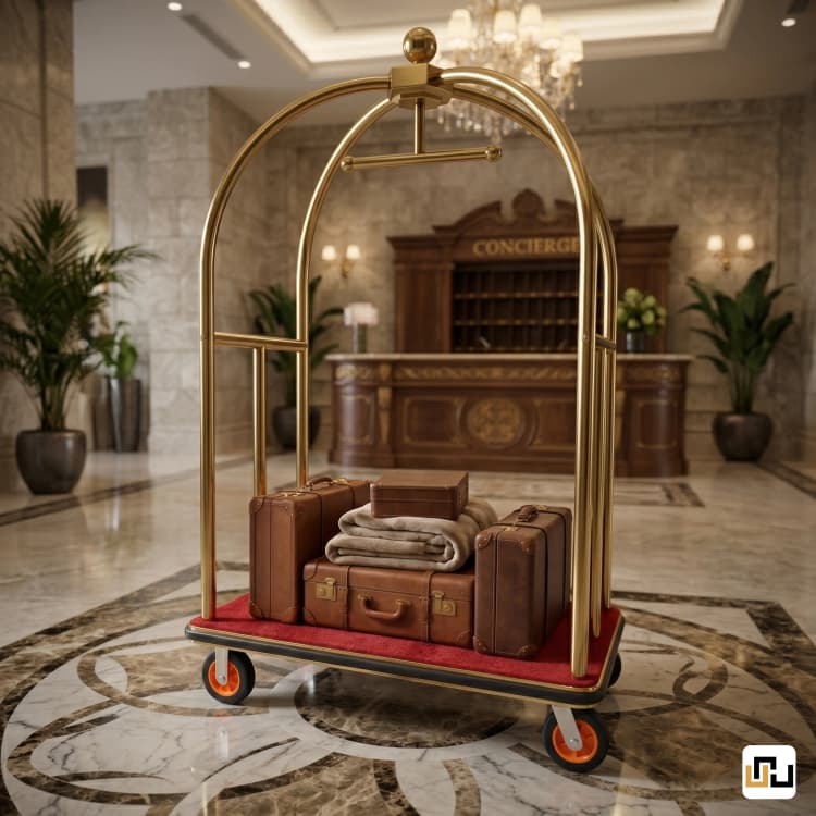 LaxRee hotel lobby lounges and luxury resort reception seating in Udaipur