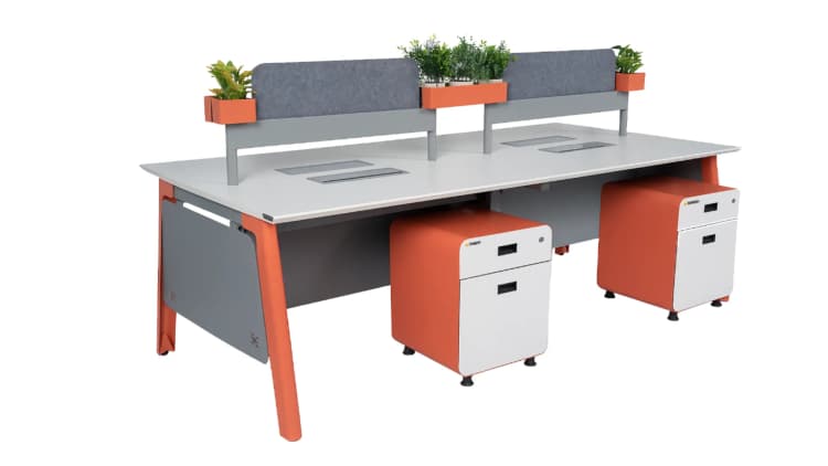 Geeken modular workstation desk system for corporate offices in Udaipur