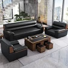 Geeken office sofa and corporate lobby waiting chairs showroom Udaipur