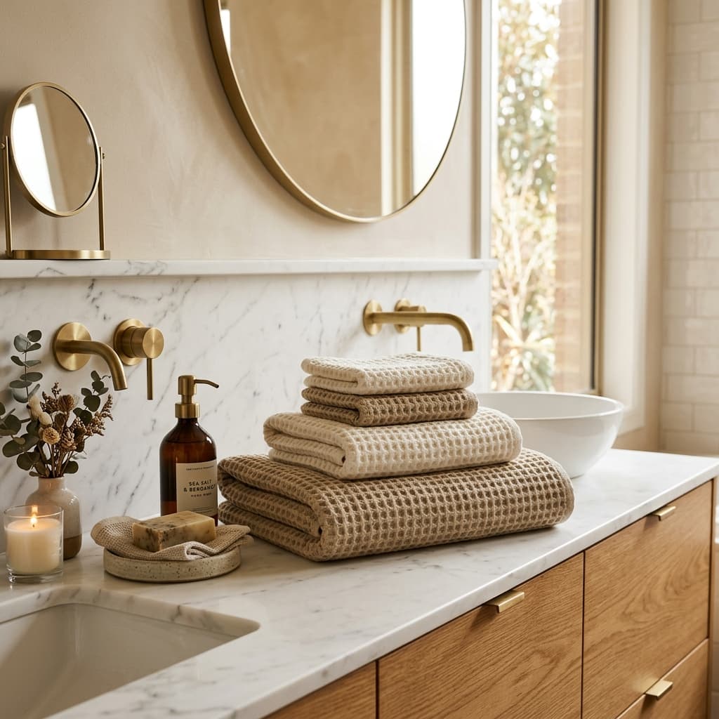 Bamboo Combed Bathmat