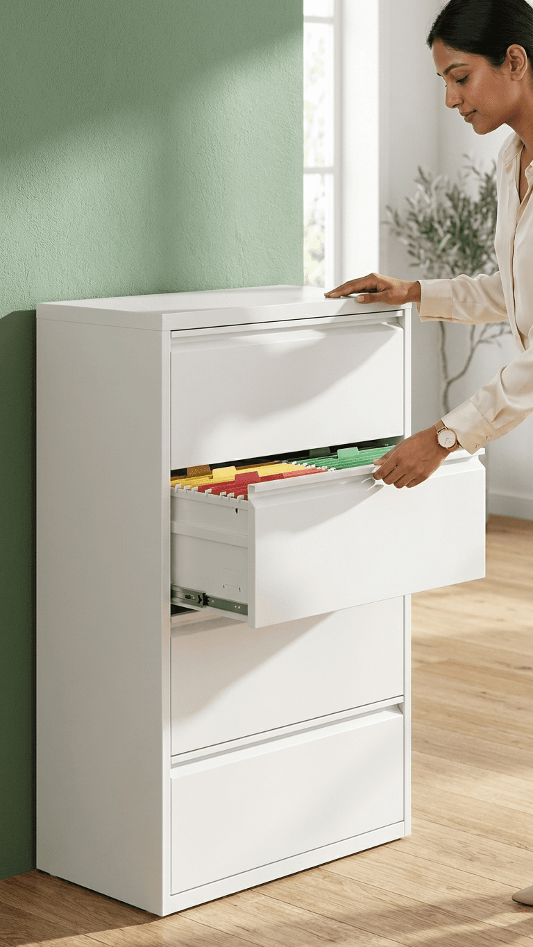 4-Drawer Lateral Filing Cabinets