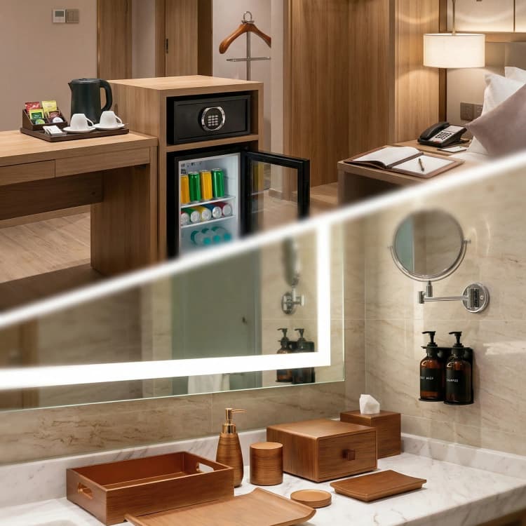 LaxRee premium hotel furniture and hospitality amenities showroom Udaipur Rajasthan